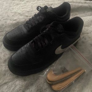Nike black Air Force
